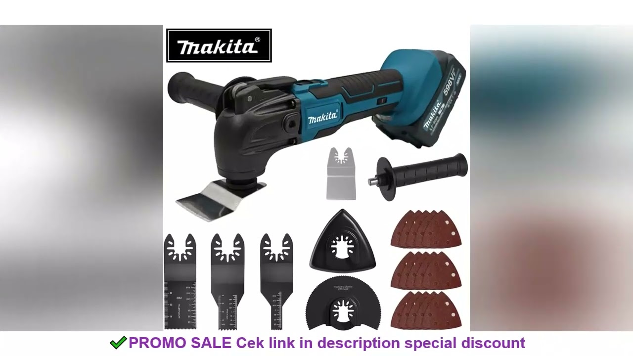 MAKITA Quick release Oscillating Tool Brushless Multi Functional Tool Renovator Electric trimmer Com