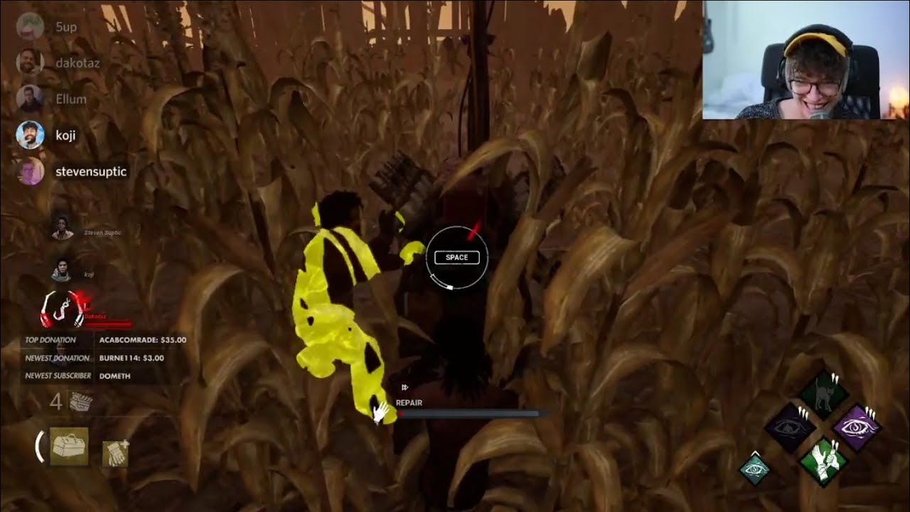 Steve and Koji bickering while 5up saves everyone