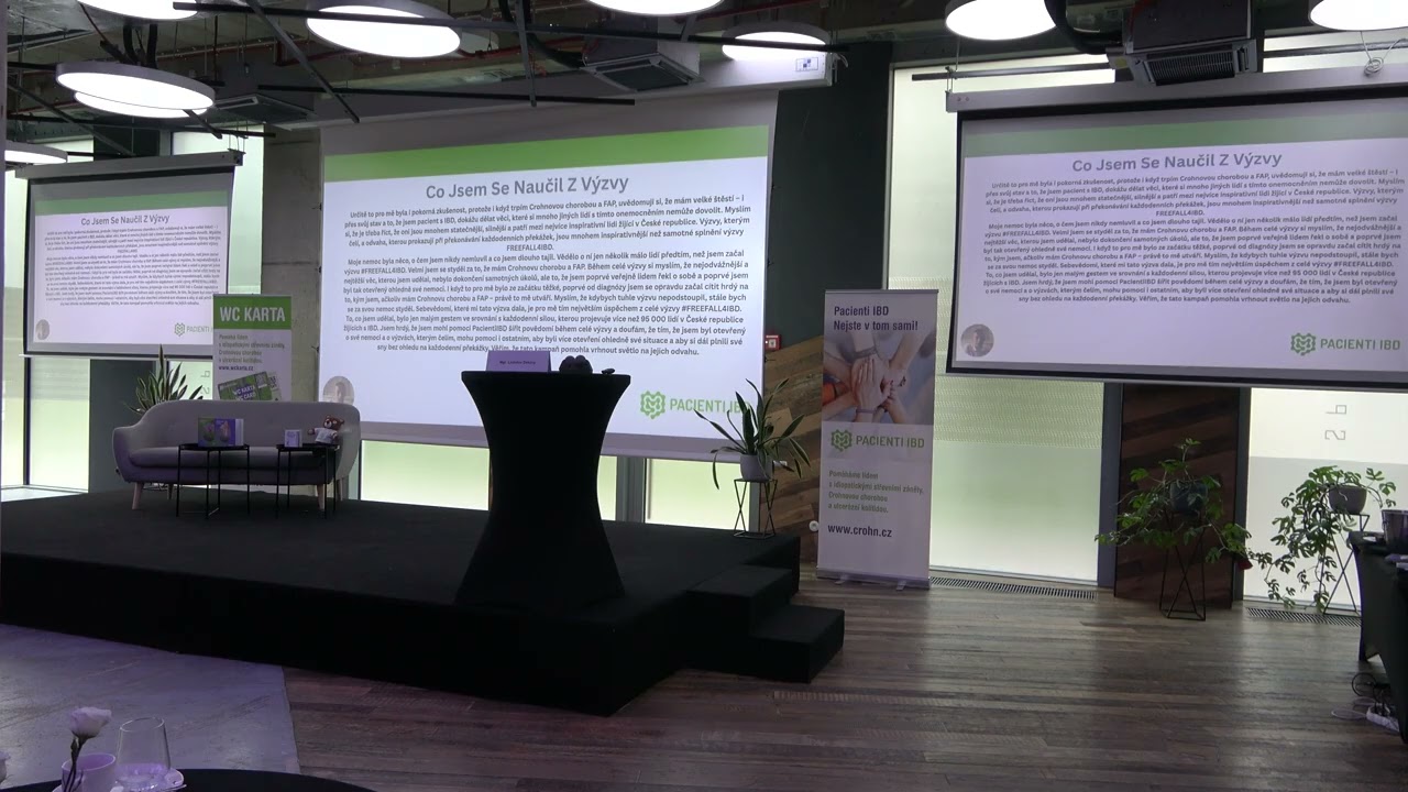 Pacientské příběhy: Aaron Mackay, Monika Tobolíková, zakončení konference