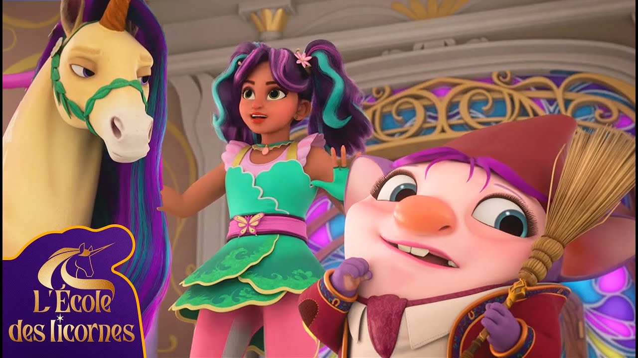 Ava et Leaf aident Dwerpin dans ses tâches à l'académie ✨ (COURTS ORIGINAUX!) L'École des Licornes