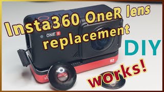 Insta360 OneR lens replacement