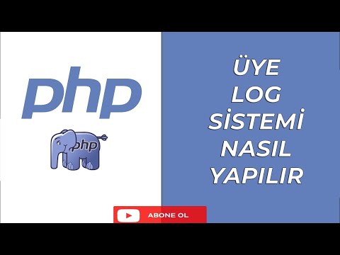 PHP&PDO Üye Giriş ve Üye Çıkış Log Sistemi Nasıl Yapılır #nasılyapılır #php #yazılım #phpdersleri