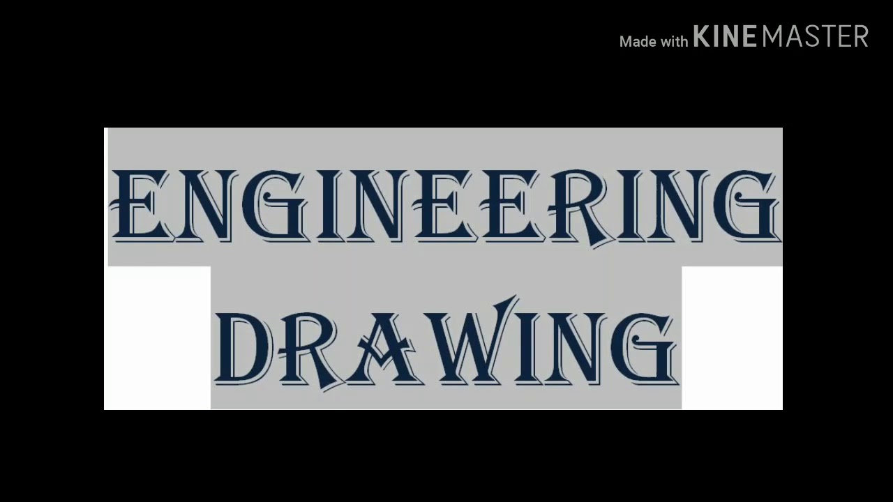 Engineering drawing introduction - YouTube