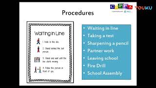 Using Visual Tools to support classroom procedures, rules and routines 标清