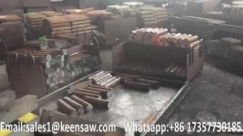 KCS-120B high accuracy circular saw machine for metal