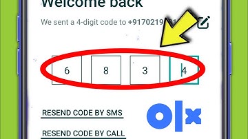 Olx 4-digit code Not Received | Otp & Login Problem Solved !