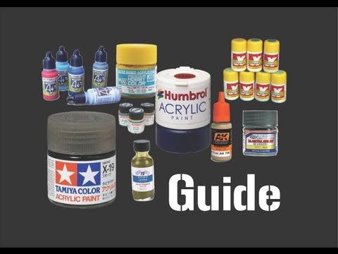 A Buyer's Guide to Model Paints  Get Started with Paints, Tools