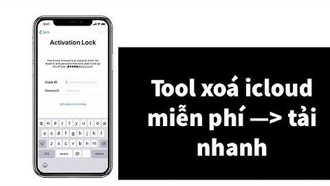 Free Tool xóa icloud (off FMI) từ 6s tới pro max