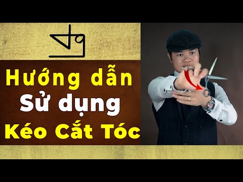 Video Hướng Dẫn Sử Dụng kéo Cơ Bản Cho Anh Em Học Nghề Cắt... - youtube