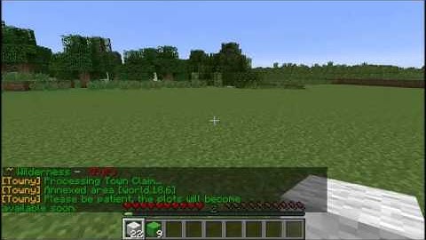 Towny - Basic Tutorial