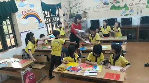 Hoạt động chào mừng ngày 8/3. Trường TH Nguyễn Bỉnh Khiêm _ Bắc Giang