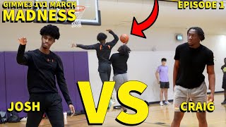 YOU WON'T BELIEVE THE END OF THIS 1V1!!! GIMME3 MADNESS TOURNAMENT (JOSH VS CRAIG)