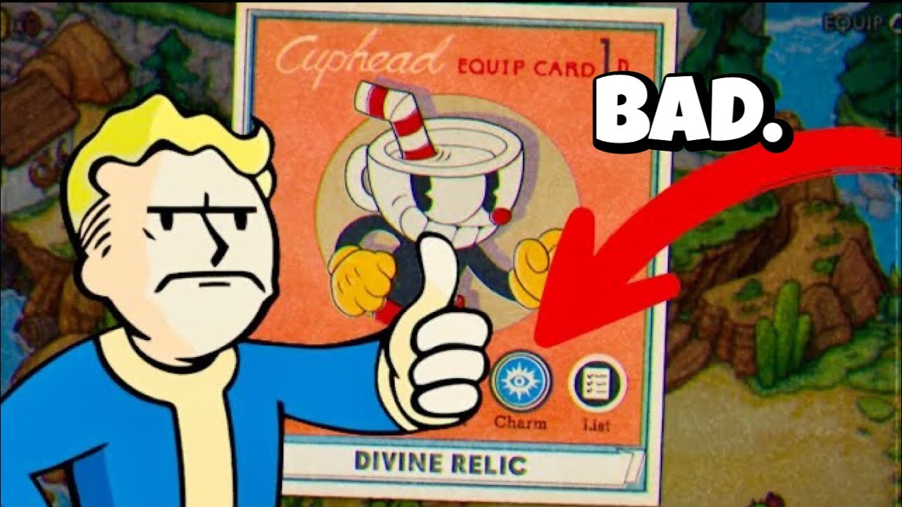 Divine Relic Explained : r/Cuphead