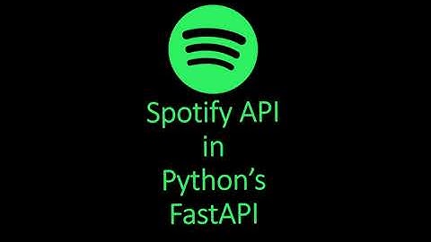 Spotify API in Python