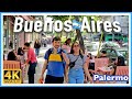 【4K】WALK Palermo SOHO Buenos Aires Argentina 4k virtual walk