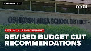Superintendent of Oshkosh school district discusses modified budget cut proposal