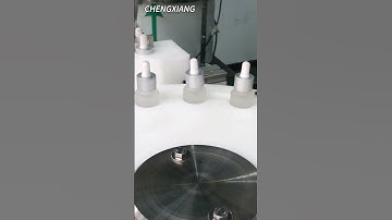 CBD oil dropper filling capping machine