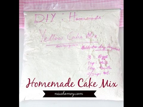 how-to-make-homemade-yellow-cake-mix-|-nisa-homey