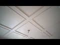 Decorative Ceiling Install - Trim Carpentry