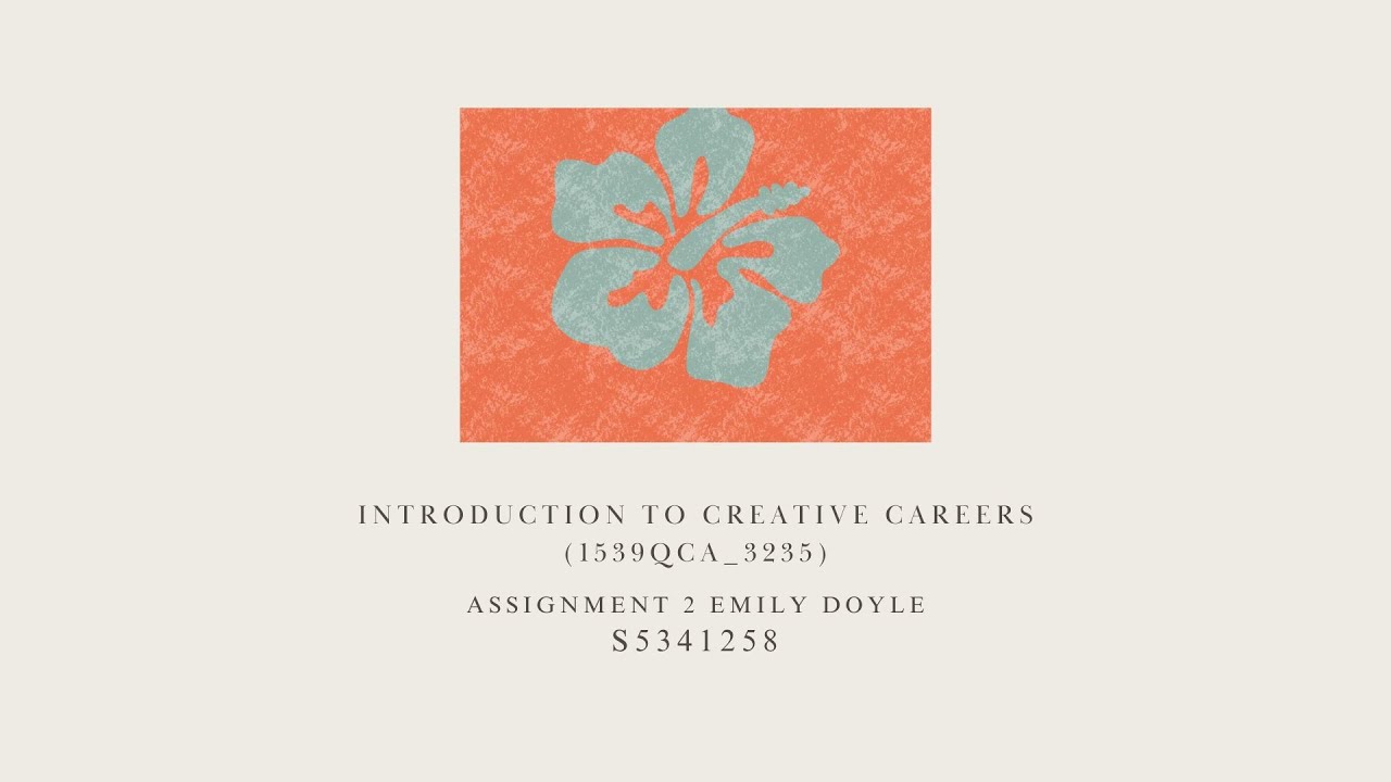 Introduction To Creative Careers 1539QCA 3235 Assessment 2 YouTube introduction-to-creative-careers-1539qca-3235-assessment-2-youtube