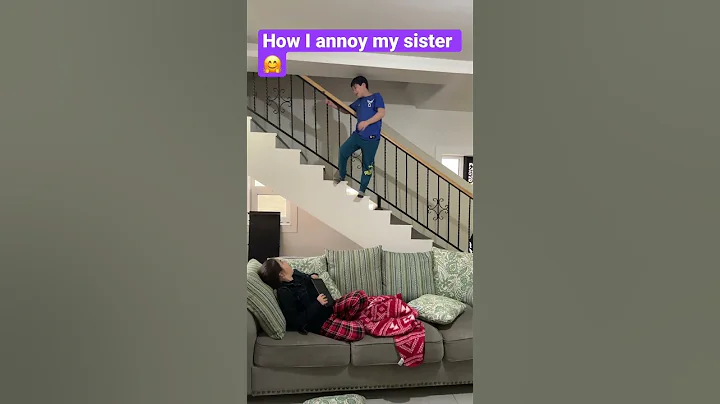 How I annoy my sister #shorts #comedy #viral #funny #challenge #siblings - DayDayNews