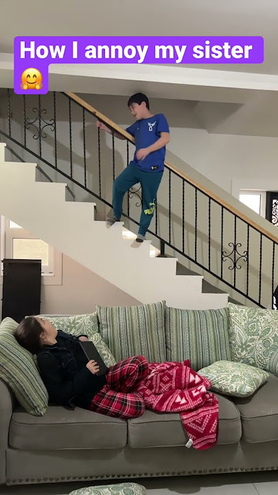 How I annoy my sister #shorts #comedy #viral #funny #challenge #siblings