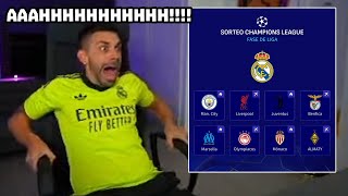 DjMaRiiO reacts to the 2025 Champions League draw