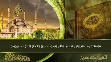 سورة الملك للقارئ الشيخ علاء سمير وريدة