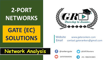 2-PORT NETWORK GATE SOLUTIONS