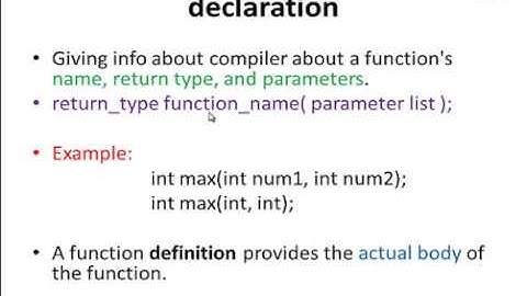 C Tutorial 34 : Function in C Programming Hindi
