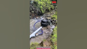 Water Wheel Pump – Free Energy Machine Using River Flow