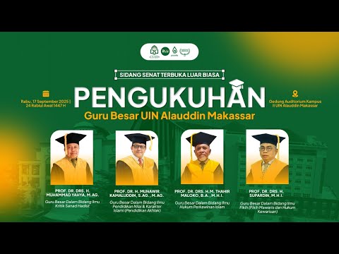 PENGUKUHAN GURU BESAR