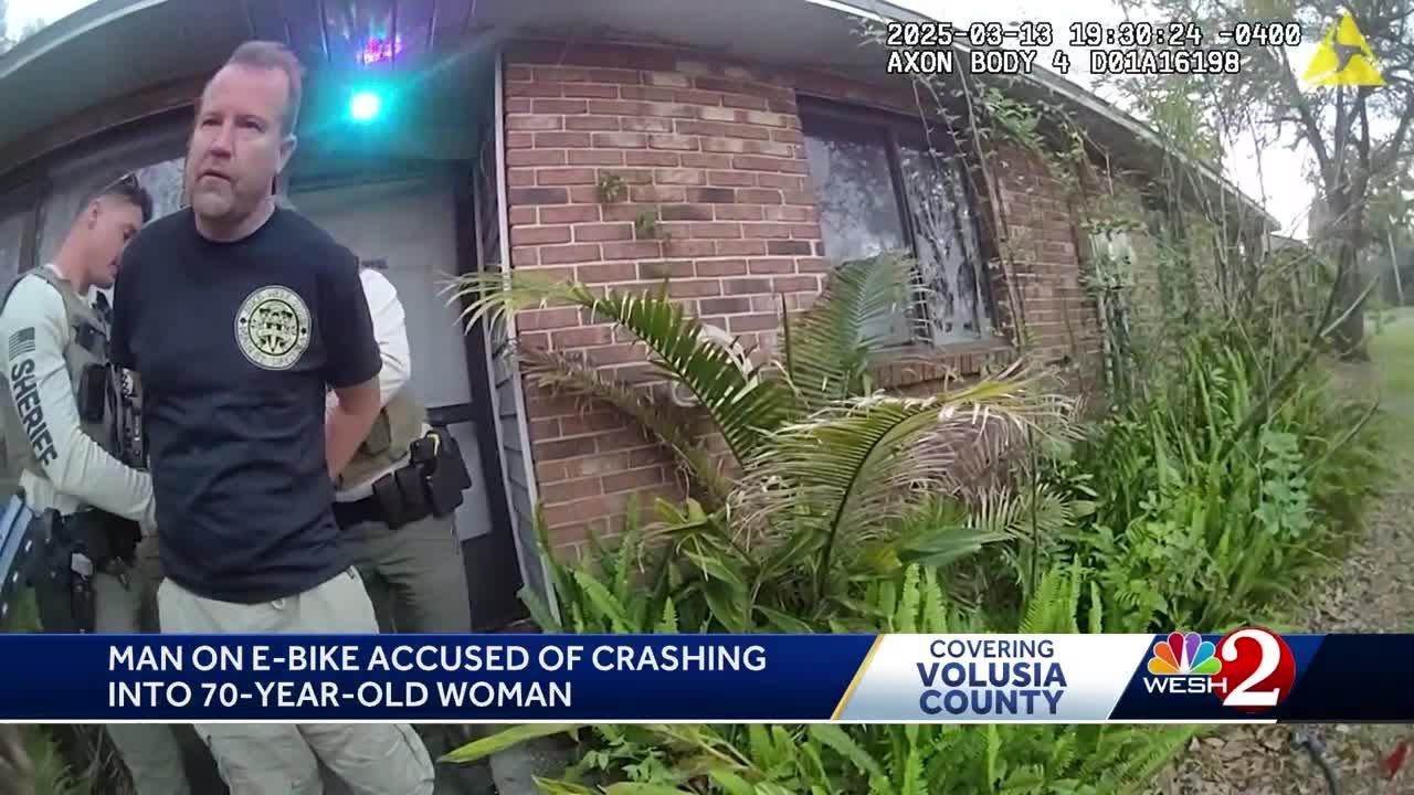 Woman, 70, unconscious after bike slams into her on Florida beach