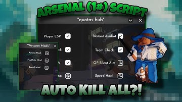 (1#) Arsenal OP Script - OP Silent Aim, Weapon Mods, Auto Kill All Mobile & Pc Pastebin Roblox 2025