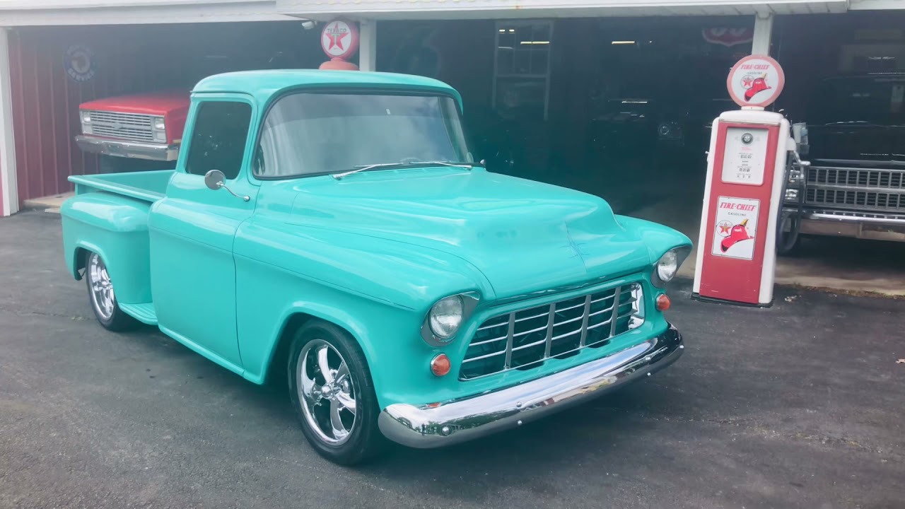Sold 1955 chevy. 350/350hp ZZ4 crate engine aluminum heads 700R4 OD