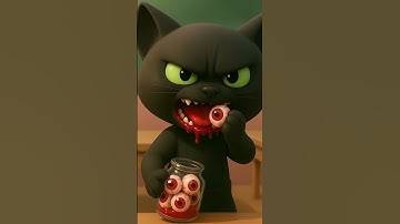 Mèo con đòi lại kẹo con mắt cho bạn mới #shorts #cat #ai #meow #meo