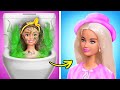 BEST BARBIE CRAFTS 💖 Rich vs Poor Total Doll’s Makeover With Gadgets 🎀 Incredible Ideas by 123 GO!