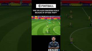 Offside Trap Mistake That Ruins Your Defense! eFootball Mobil #efootball #howtodefend #offsidetrap