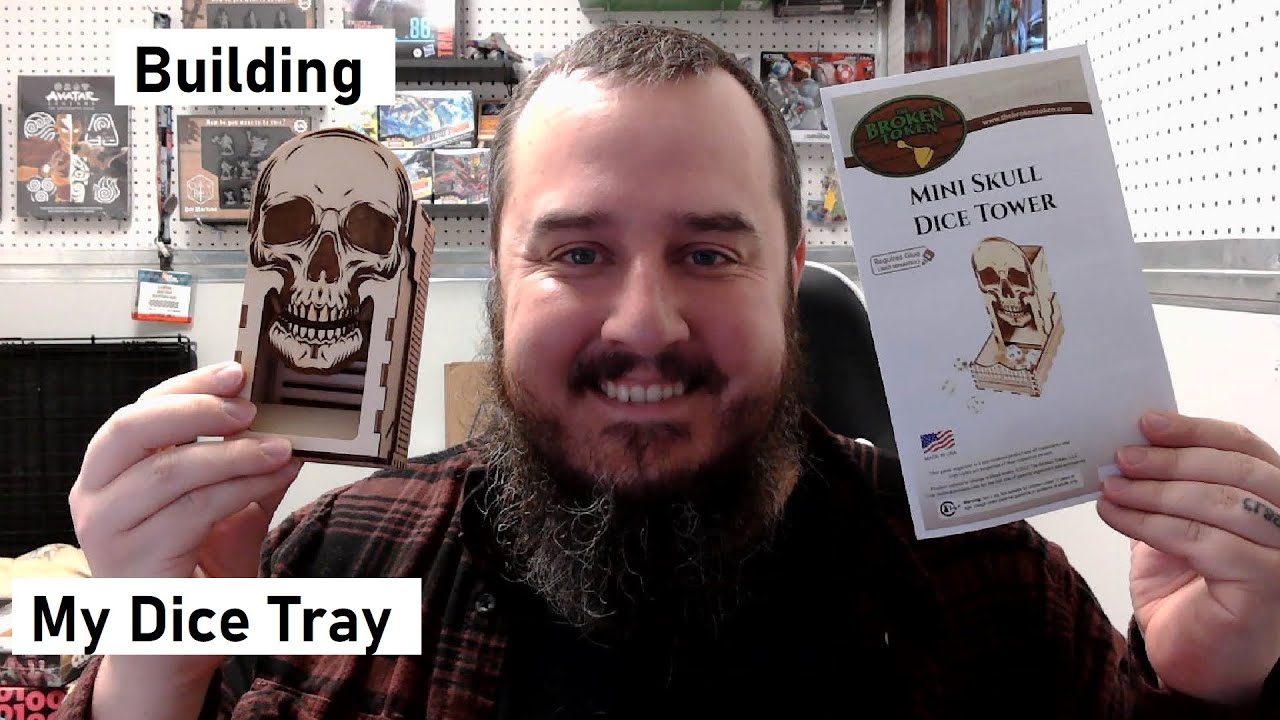 Building My Dice Tower! Skull Dice Tower YouTube