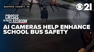 Traffic violations dropping after school buses install AI camera system