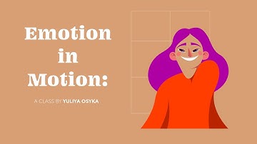 Skillshare Class: Emotion in Motion. Animate Facial Expressions Using Illustrator and After Effects.