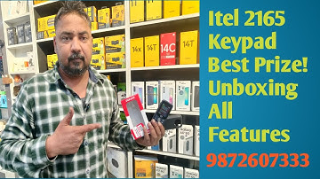 Itel 2165C Unboxing | 7 Days Battery Backup | C-Type Jack | 1 Year Warranty | Best Keypad Phone 2025