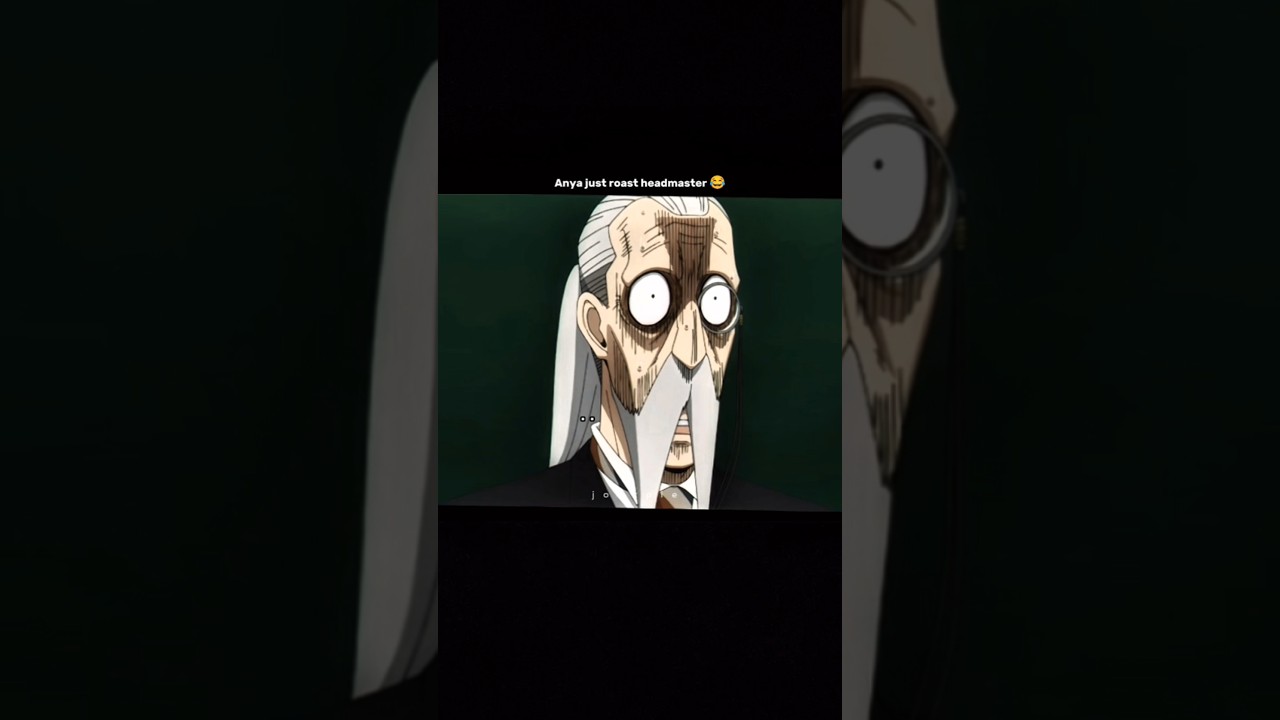 Anya roasting skills are on another level 🎚️