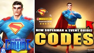 Download Lagu *NEW CODES* FREE 25+ PULLS \u0026 DO THIS! NEW SUPERMAN \u0026 EVENT GUIDE! (DC: Worlds Collide) MP3 Download Lagu *NEW CODES* FREE 25+ PULLS \u0026 DO THIS! NEW SUPERMAN \u0026 EVENT GUIDE! (DC: Worlds Collide) MP3
