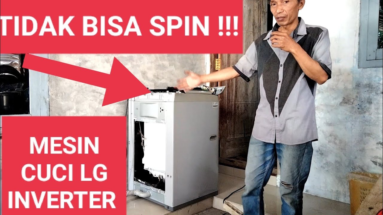 TIDAK MAU SPIN ! MESIN CUCI LG INVERTER INI SOLUSINYA #SOLUSITIDAKMAUSPINMESINCUCILGINVERTER
