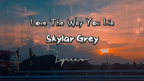 Love The Way You Lie - Skylar Grey (lyrics) #lyrics #music #songlyrics #musiclyrics #lirik#liriklagu