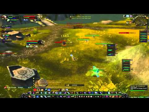 Movie 2 WoW 80 Mage PvP 4vs1 2500+ (Part 1/3)