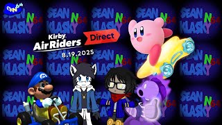 SKN64 Reacts - Kirby Air Riders Direct 8.9.25 [Kirby Throwback Time! 0w0] #throwback #kirbyairriders