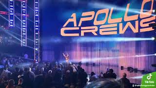 Apollo Crews entrance live 2023