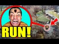 Drone Catches CURSED ARCADE CRANIACS At Secret Abandoned Zoo !! (HE CAME AFTER US!!)
